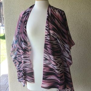 Sheer kimono